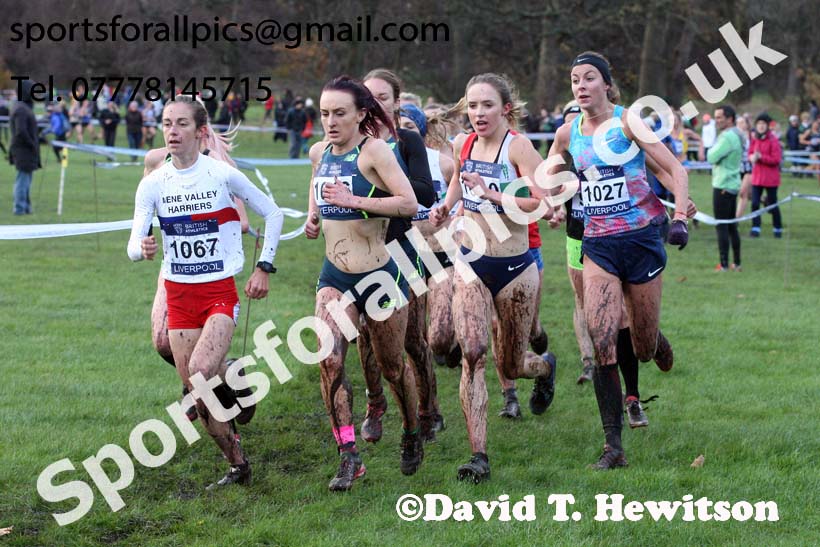Senior Women and under-23 Womens 2017 British Athletics Liverpool Cross Challenge, Sefton Park, Liverpool. Photo:  David T. Hewitson/Sports for All Pics